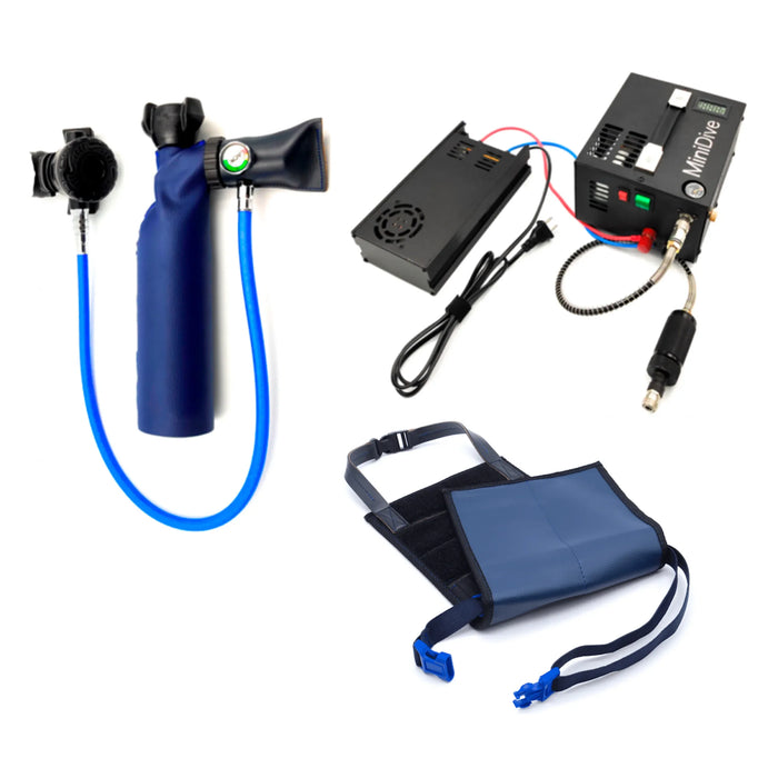 Dive System Pro+ Alu 0,8L Harness MiniDive